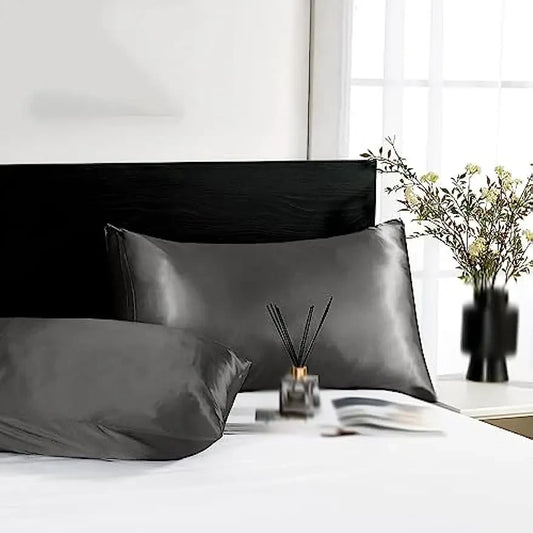 Silky Satin Bedtime Pillowcase Set