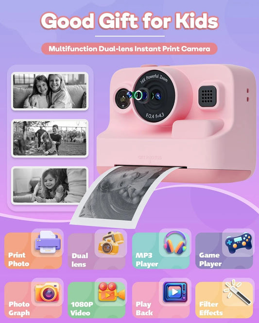Dylanto Kids Instant Print Camera
