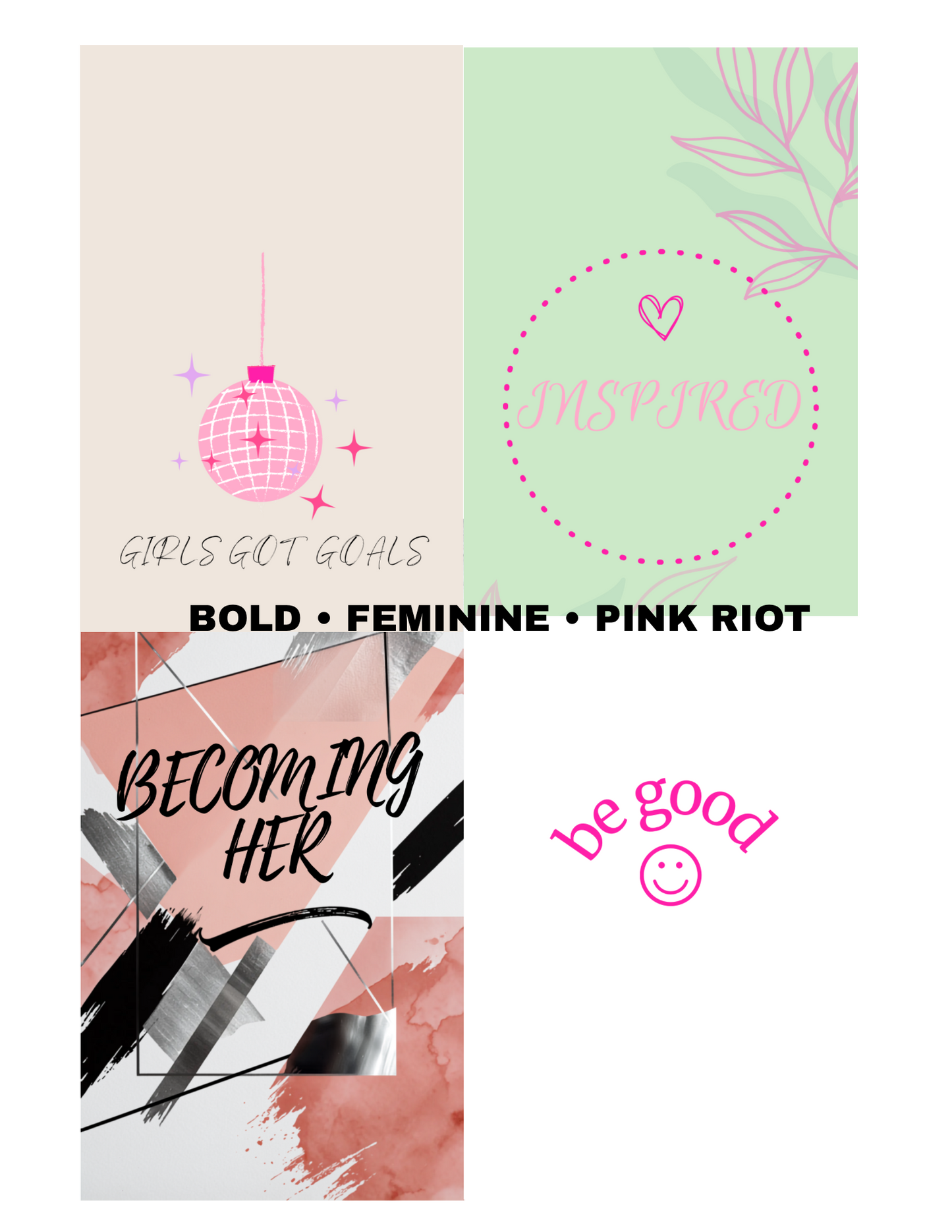 Pink Riot - 20 Phone Wallpaper Collection