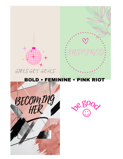 Pink Riot - 20 Phone Wallpaper Collection